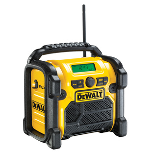 DeWalt DCR019 Rádio napájené 220 V nebo XR baterií 10,8 V, 14,4 V a 18V bez aku