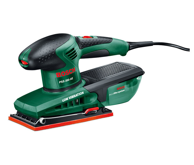 Bosch PSS 250 AE Vibrační bruska 250W 0603340220 Bosch PSS 250 AE Vibrační bruska 250W 0603340220