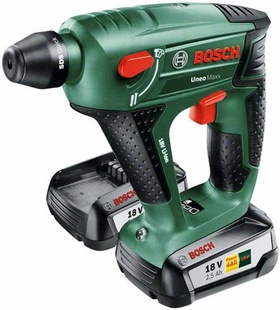 Bosch Uneo Maxx 0603952327 Aku vrtací kladivo 18V 2x 2,5Ah