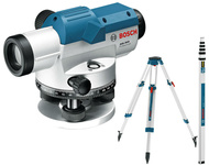 Bosch GOL 20 D 061599404R Professional Optický nivelační přístroj + stativ + měřicí lať