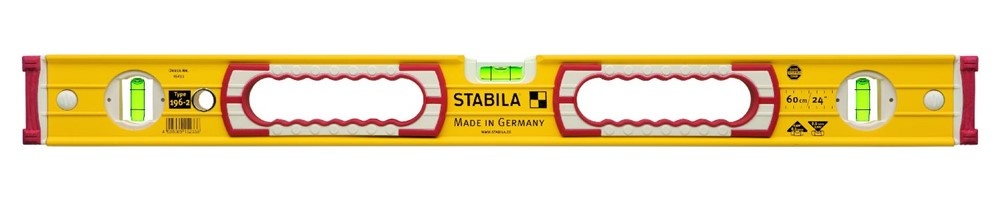 Stabila 15237 196-2 183cm vodní vodováha extrémně odolná