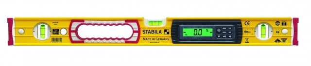 Stabila 17677 96-2-M el 60cm magnetická vodní vodováha s digitálním sklonoměrem