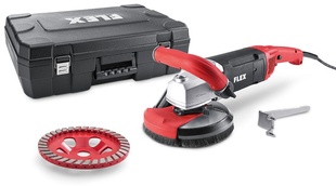 Flex LD 18-7 150 R, Kit Turbo-Jet 418765 Silná sanační bruska pro broušení až do rohů 1800W 150mm