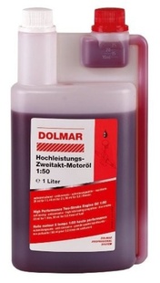 Dolmar olej 2-takt 1:50 1l + dávkovací láhev 980008112