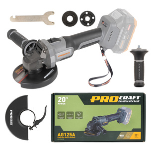 Procraft AG125A bb aku úhlová bruska 20V 125mm Industrial bez aku