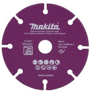 Makita diamantový kotouč na kov 115x1.3x22,23mm B-53687