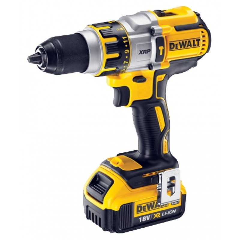 DeWalt DCD996P2 18V XRP BEZUHLÍKOVÁ vrtačka s příklepem 2x 5,0Ah Li-Ion ...