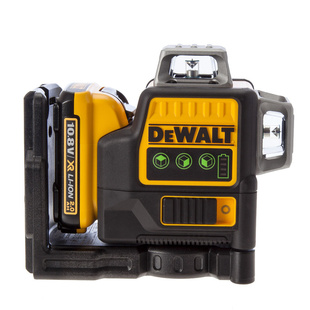DeWalt DCE0811D1G ZELENÝ  čárový laser 2 x 360° s jednín vertikálním a jedním horizontálním paprskem