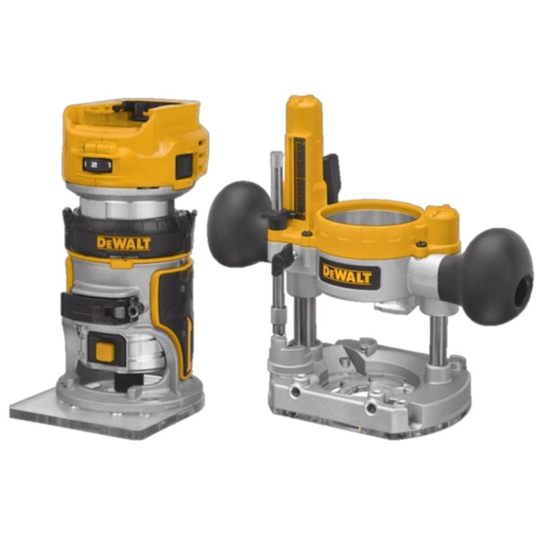 DeWalt DCW604N 18V BEZUHLÍKOVÁ kombinovaná frézka 8 mm bez aku