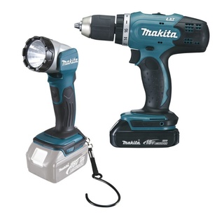 Makita DDF453SYEL Aku vrtací šroubovák se svítilnou Li-ion 18V 1,5Ah