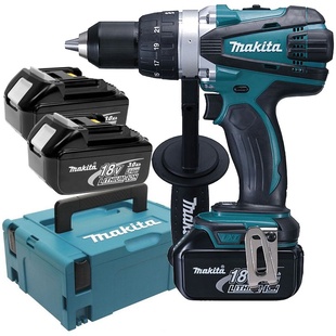 Makita DDF458RF3J Aku vrtací šroubovák Li-ion 3xaku 18V 3,0 Ah systainer