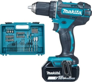 Makita DDF482RFX1 Aku vrtací šroubovák s příslušenstvím Li-ion 18V 3,0 Ah