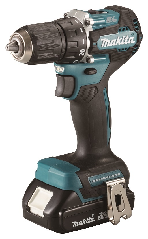 Makita DDF487RAJ Aku bezuhlíkový šroubovák Li-ion LXT 18V 2,0 Ah Makpac