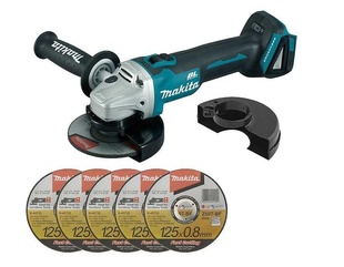 Makita DGA504ZX1 Aku úhlová bruska 125mm Li-ion 18V bez aku