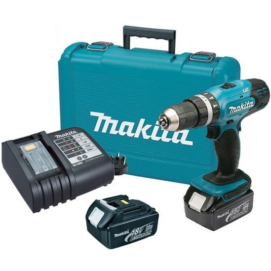 Makita DHP453SFE Aku příklepový šroubovák Li-ion 18V 3,0 Ah