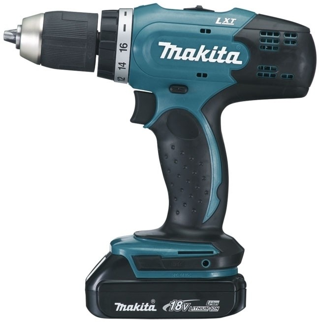 Makita DHP453SYE Aku příklepový šroubovák Li-ion 18V 1,5Ah