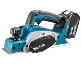 Makita DKP180RTJ Aku hoblík Li-ion 18V 5,0 Ah