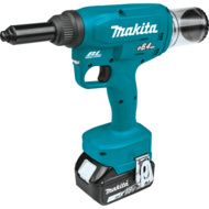 Makita DRV250RFJ Aku nýtovačka Li-ion 18V/3,0 Ah, systainer