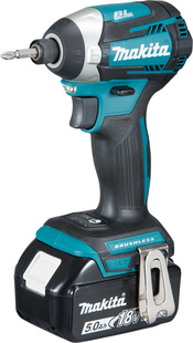 Makita DTD154RTJ Aku rázový utahovák 1/4''Li -ion 18V 5,0Ah systainer