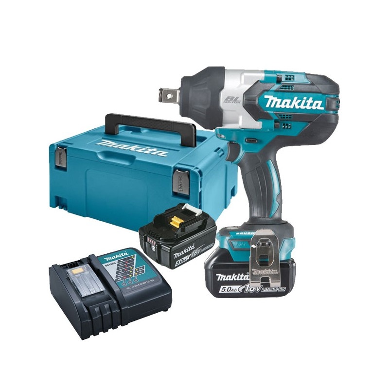 Makita DTW1001RTJ Aku rázový utahovák 3/4'' Li -ion 18V 5,0Ah