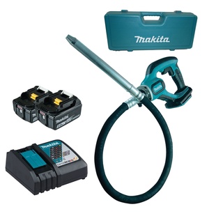 Makita DVR450RTE Aku přístroj ke zhutňování betonu Li-ion 18V 5,0Ah