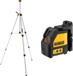 DeWalt DW088KTRI laserový kříž - samonivelační + stativ