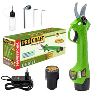 Procraft ES16Li1B aku nůžky na větve 25mm 1x 16V 2,0Ah