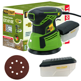 Procraft EX1010E excentrická bruska 350W 125mm regulace