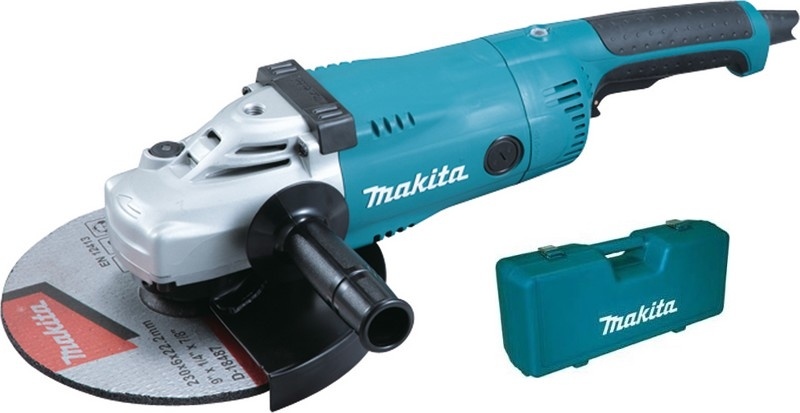 Makita GA9020RFK Úhlová bruska s elektronikou a kufrem 230mm,2200W