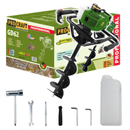 Procraft GD62 půdní vrták 1,4kW 250mm