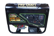 Procraft GP80 Benzinový generátor 240V 7,5kW