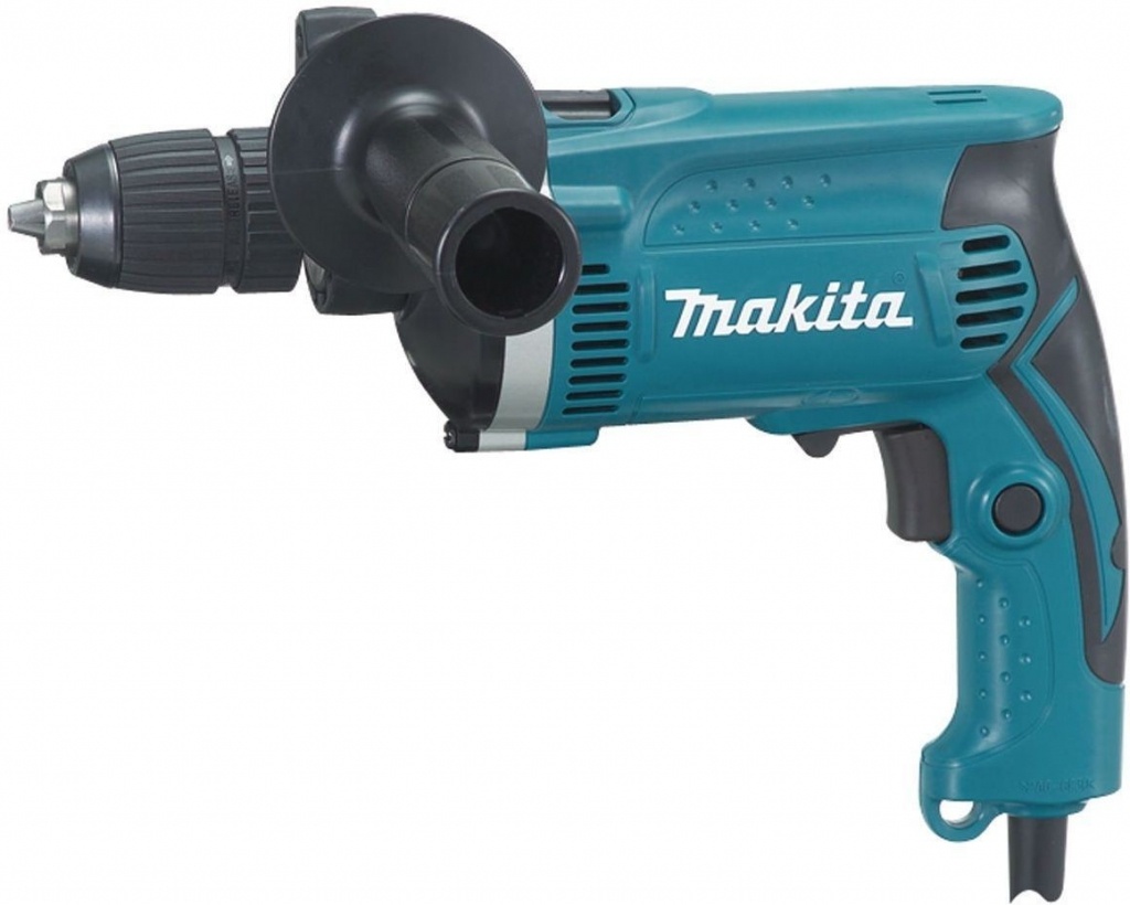 Makita HP1631K Příklepová vrtačka s kufrem,rychlosklíčidlo 1,5-13mm,710W