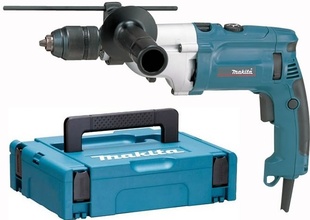 Makita HP2071J Příklepová vrtačka,rychlosklíčidlo 1,5-13mm,2rychlosti,1010W,systainer