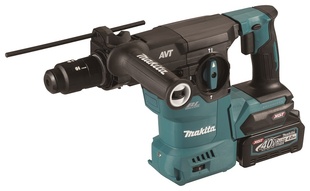 Makita HR009GM203 Aku kladivo s výměnným sklíčidlem a AWS Li-ion XGT 40V/4,0Ah kufr