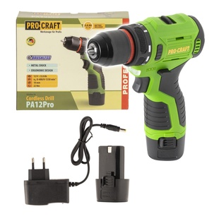 Procraft PA12Pro-1b aku šroubovák 1x 12V 2,0Ah