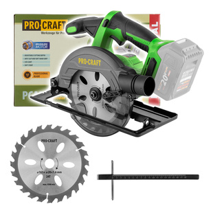 Procraft PCA32bb aku kotoučová pila 20V 165mm bez aku