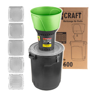 Procraft PCM3600 Elektrický šrotovník na obilí 1000W 400kg/h