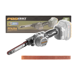 Procraft PFA20Abb Aku pásový pilník 20V 