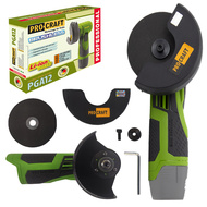 Procraft PGA12 Akumulátorová mini úhlová bruska  1x 12V  2,0Ah