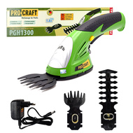 Procraft PGH1300 Aku nůžky na trávu a živý ploty 3,6V 