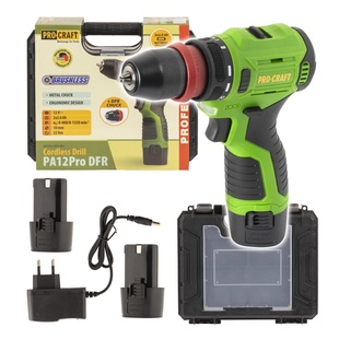 Procraft PA12Pro DFR-2b-c akušroubovák 2x 12V 2,0Ah