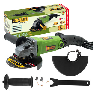 Procraft PW1200ES úhlová bruska 860W 125mm regulace otáček