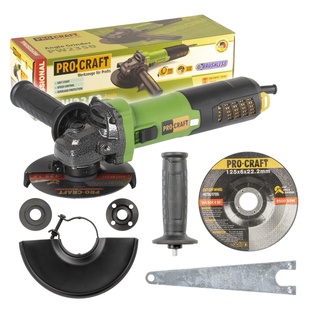 Procraft PW2350 Bezuhlíková úhlová bruska 1300W 125mm regulace otáček