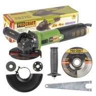 Procraft PW2700 Bezuhlíková úhlová bruska 1700W 125mm regulace otáček