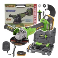 Procraft PWA220 aku úhlová bruska 1x 20V 4,0Ah 125mm