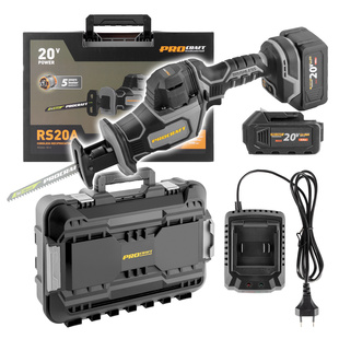 Procraft RS20A-1B-C aku pila ocaska 20V 4,0 Ah,