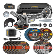 Procraft SAG125B-CD Aku bruska úhlová 125mm + kotouče