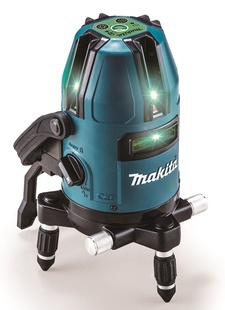 Makita SK40GDZ Aku křížový laser, zelený, Li-ion CXT 10,8/12V bez aku