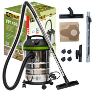 Procraft VP1400 průmyslový vysavač 1400W 30l